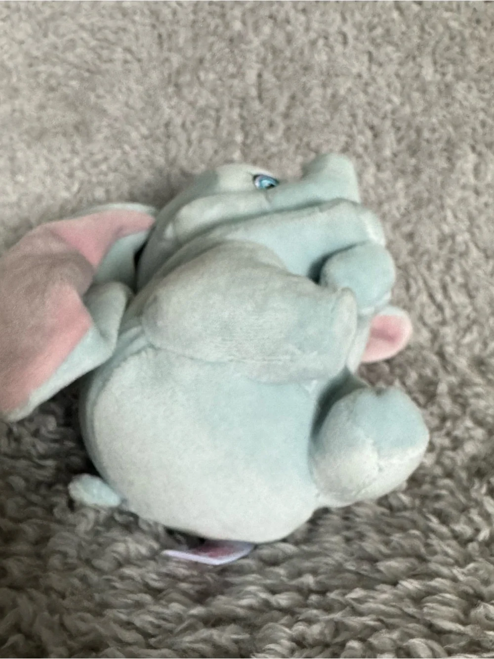 Ty Sparkle Dumbo Beanie Baby Plush 6” Elephant Disney Classic Stuffed Animal Toy